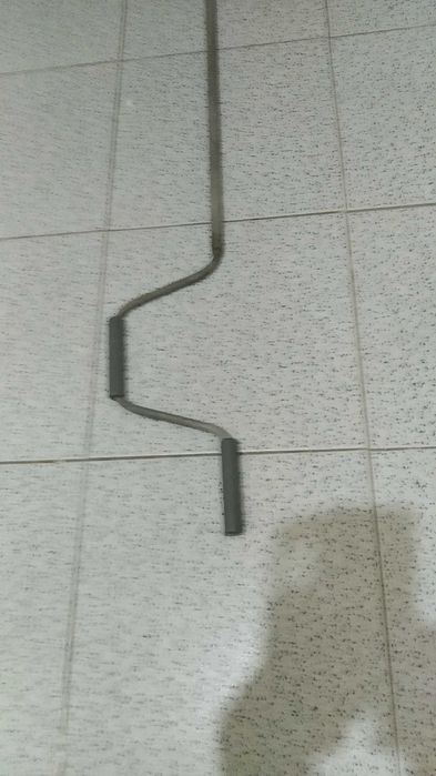 Varão de elevação de toldos  ou Roldana manual para toldo ou sistema de elevação duplo