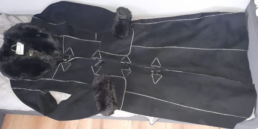 Kożuch damski płaszcz