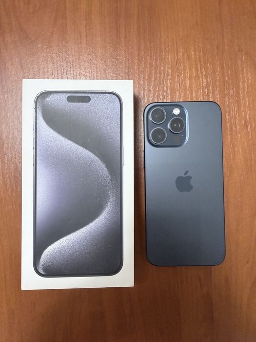 Iphone 15 pro max 512 90% фізична sim