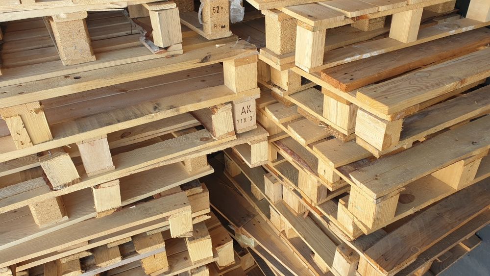 Palety przemysłowe ze szczelinami