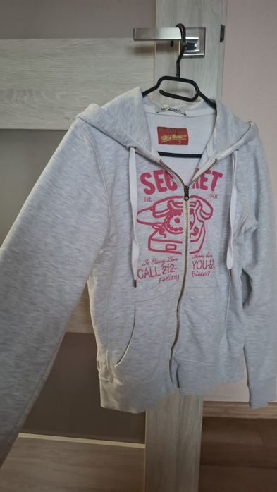 Bluza rozpinana Save Forests siwa