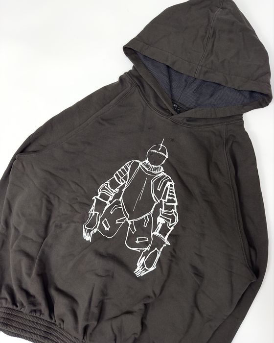 Худі Number Nine hoodie кофта number nine opium archive темне erd M L