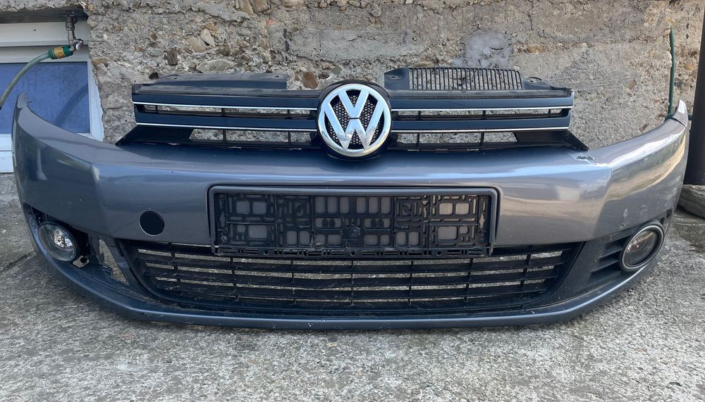 Бампер Golf 6 гольф 6 хечбек LA7T дефект