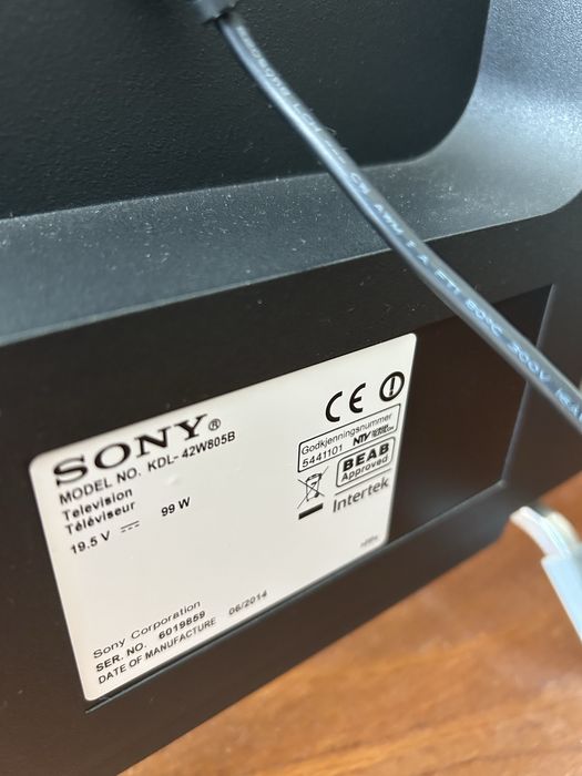 Televisão sony 95.8cm KDL-42W805B