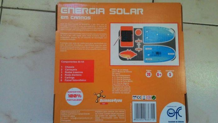Science4you Energia Solar em carros
