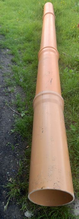 rura na przepust, przejazd odwodnienia PCV FI 200