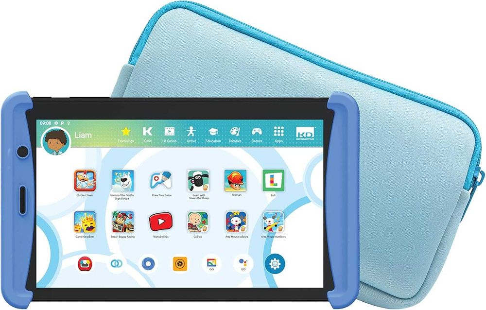 Tablet dla dzieci kurio Tab lite 2 pamięć 16GB blokada FRP