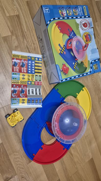 Автомобільний трек Wader Play Tracks Basic Автомийка