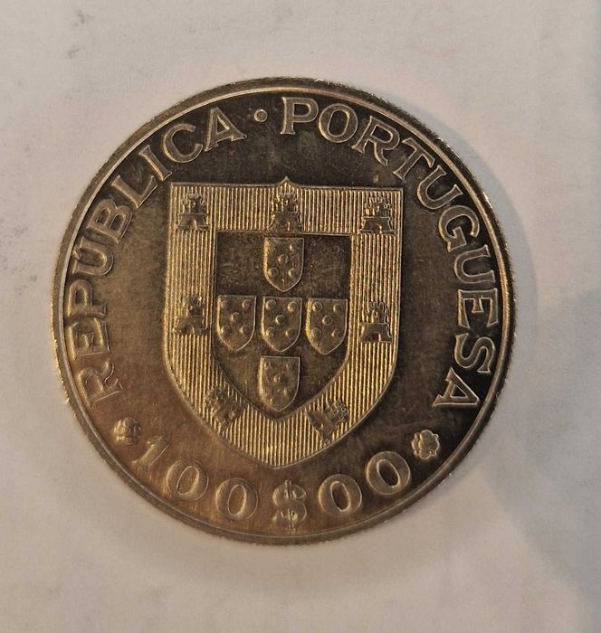 Moeda 100$ / Ano internacional do deficiente / 1981