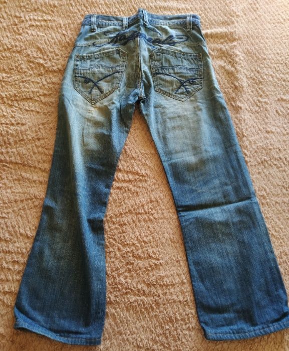 2 pares de calças ganga homem