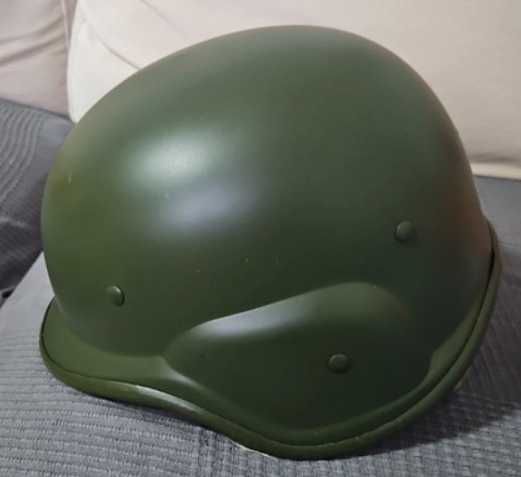 Capacete airsoft com capa