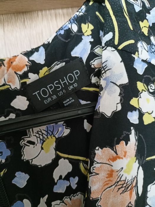 Kombinezon krótki kwiatowy M