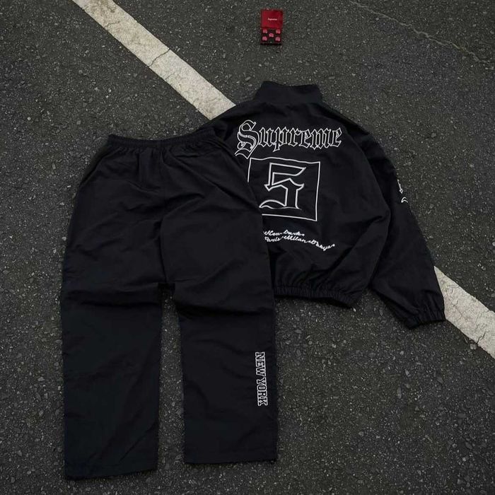 Вітровка Supreme New York Track Jacket Nylon drill y2k sk8