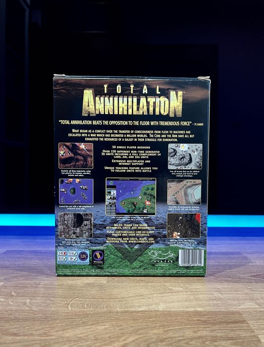 Total Annihilation (PC EN 1997) BIG BOX angielskie premierowe wydanie