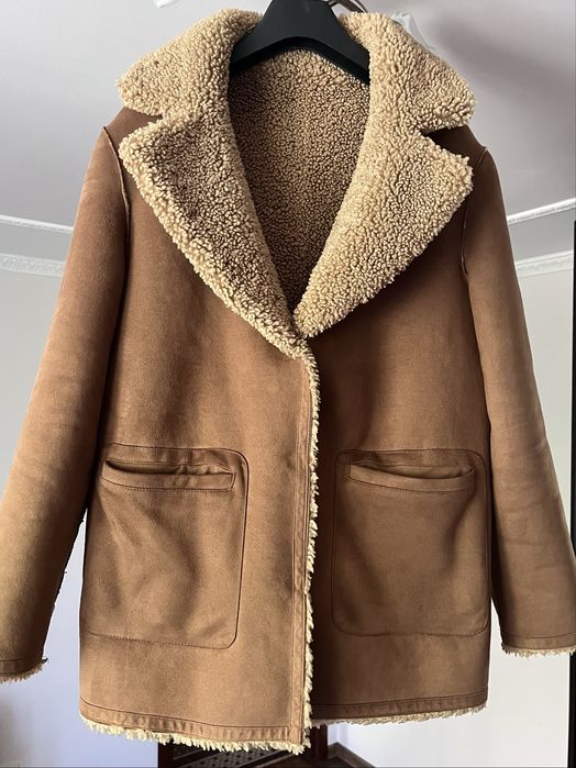 Пальто, дублянка Mango xs
