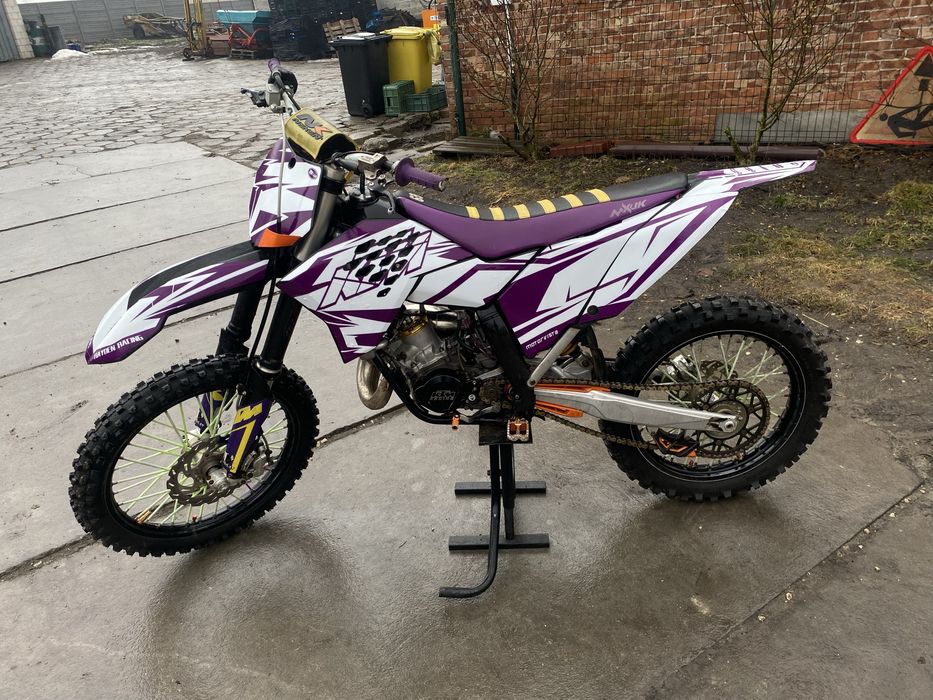 TRANSPORT Ktm sx 144/150 FMF po serwisie