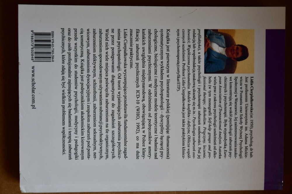 Psychopatologia Lidia Cierpiałkowska