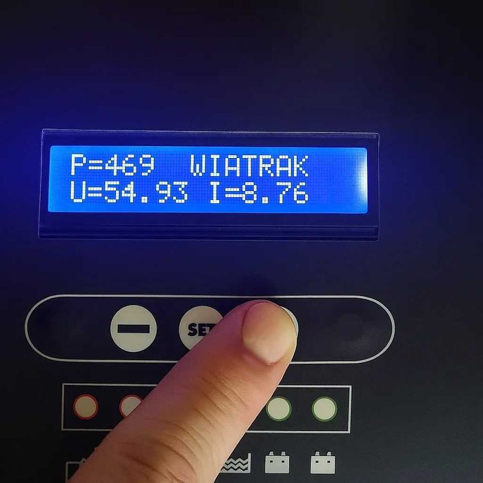 Sterownik Elektrowni Wiatrowej
10 kW 600V SD2.4 HV 10000W max 12kW