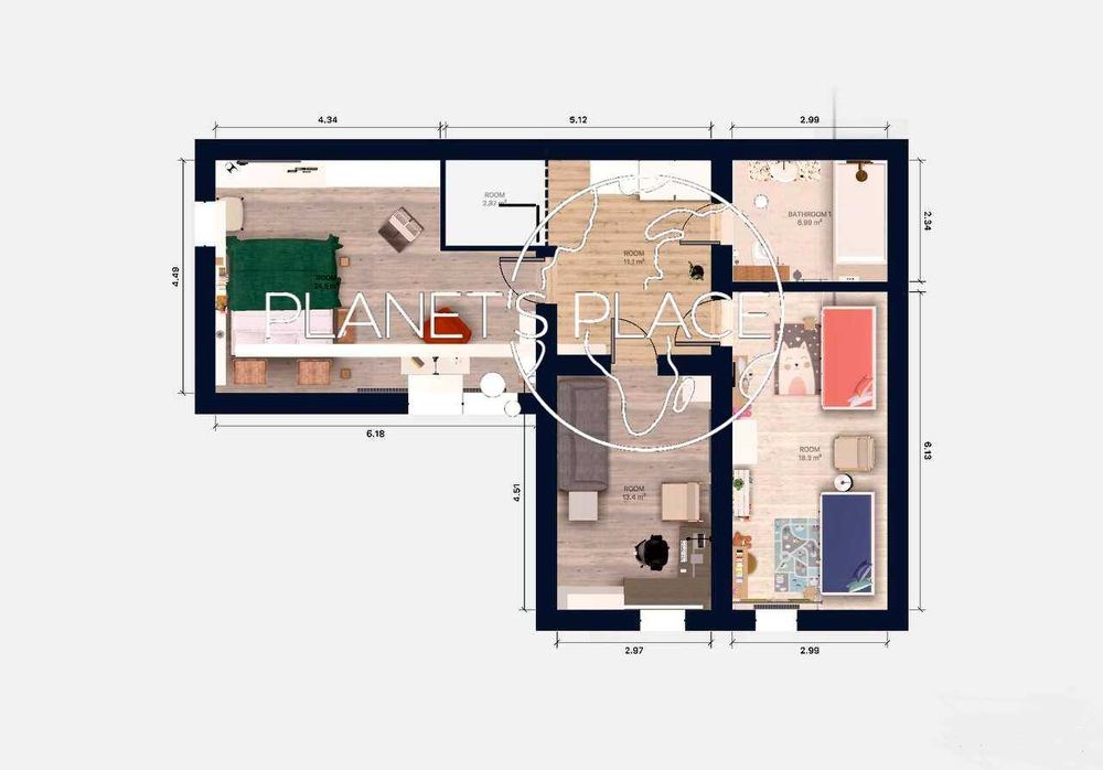 Продам 4к. кв. ЖК Desna Park Residence с. Зазим`я