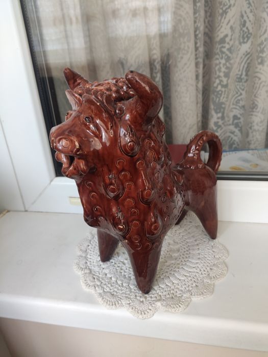 Керамика Украины,дивні звірі,Опошня,кераміка СССР