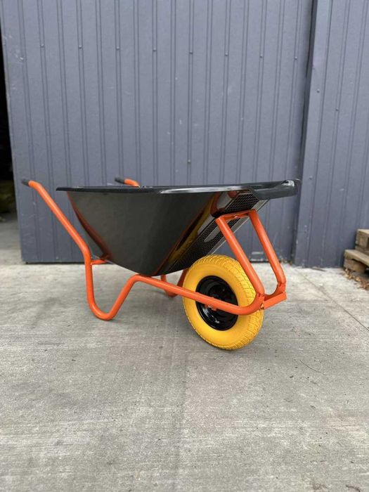 Тачки строительные 1-2 колеса, корыта 85/100/130л.