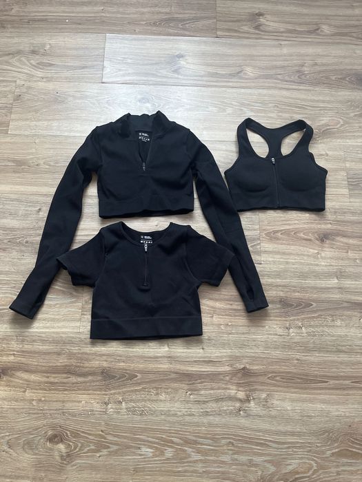Ubrania damskie fitnes sport top joga