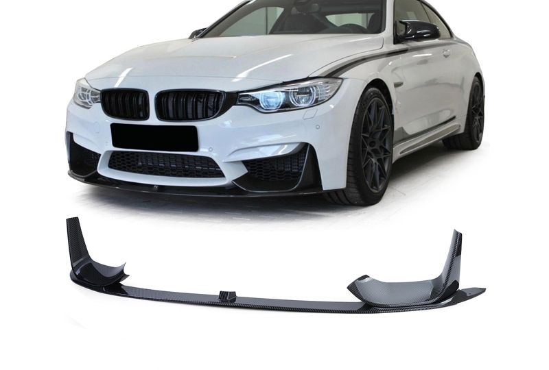 SPOILER DIANTEIRO LOOK M-PERFORMANCE PARA BMW M3 F80 M4 F82/83 LOOK CARBONO