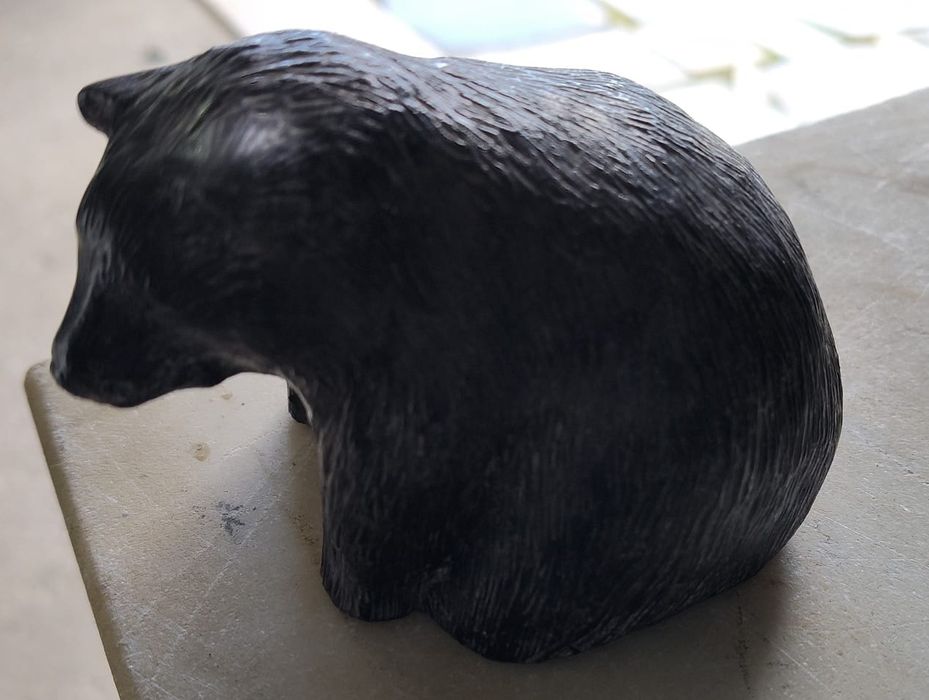 Estatueta em pedra-sabão