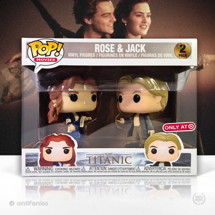 Funko POP! Rose & Jack 2 Pack Titanic