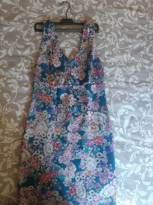 Vestido floral, tamanho M