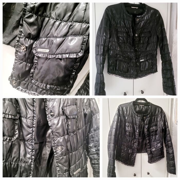 Czarna wiosenna cienka kurtka Liu Jeans M/L