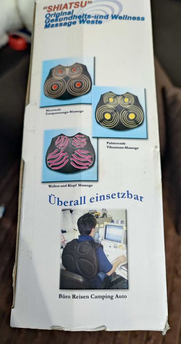 Masażer do  pleców plecak