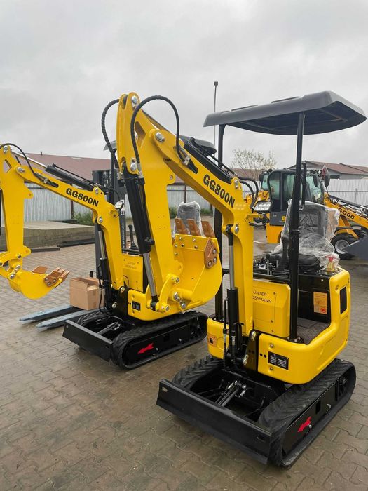 Офіційно ! Міні ескаватор, Миниэкскаватор. GG800N экскаватор Günter