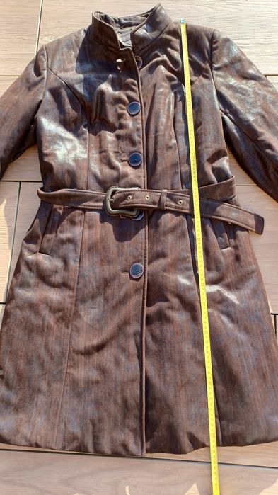 Jesienny płaszcz damski vintage rozm. 44