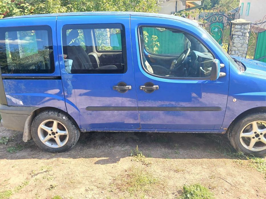 Fiat Doblo Cargo 1.9 D (2003) — Пасажир, рідний пробіг 192 тис. км