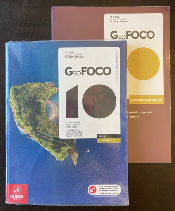 Livros Escolares 10 Ano encadernados - English 10 - O Espanto - Bio Foco - Geo Foco