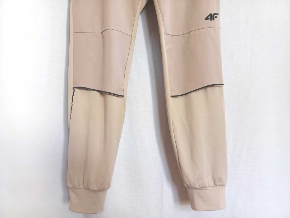 SPODNIE sportowe Damskie beżowe r. 36/38 4F letnie NOWE