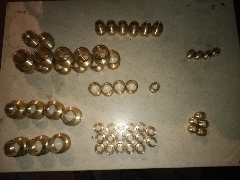 Коліна Мідні тверді 35 і 42 діаметру