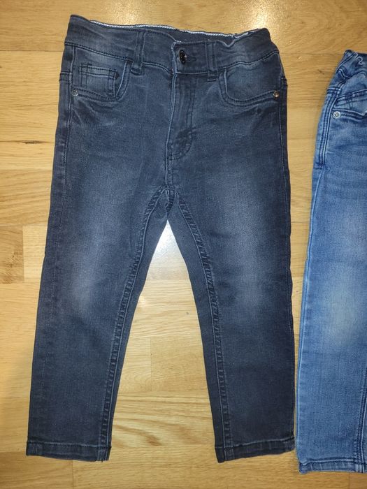 Spodnie rurki jeansy baggy 98 zara Reserved