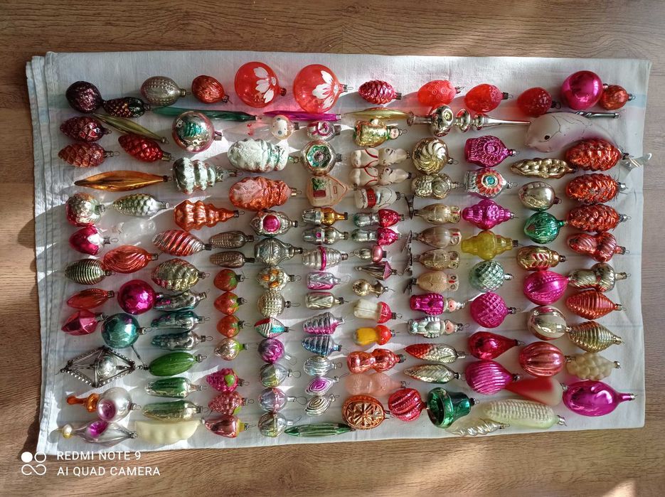 Игрушки ёлочные СССР