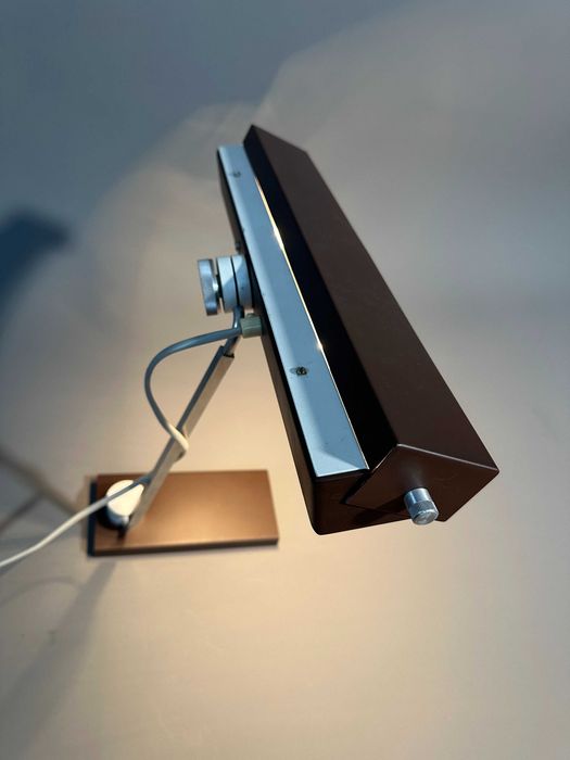 Lampka kreślarska Klaus Musinowski Veb Halle DDR lata 60-te