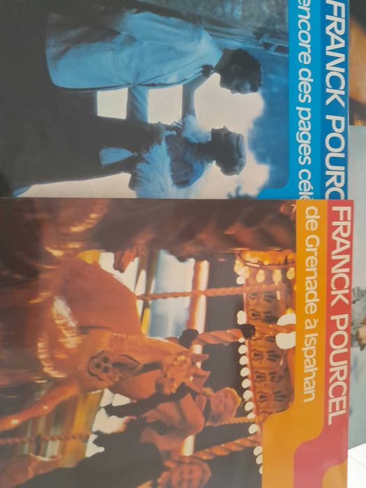 LPs de vinyl de música clássica.