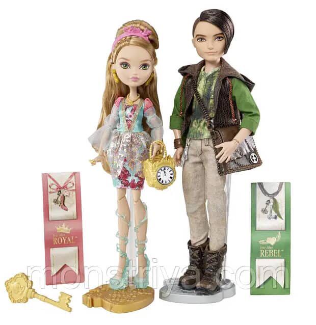 Ever After High полная комплектация Эшли, Хантер, Декстер, Алистер