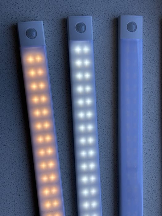 4x Lampy LED lampki czujnik ruchu