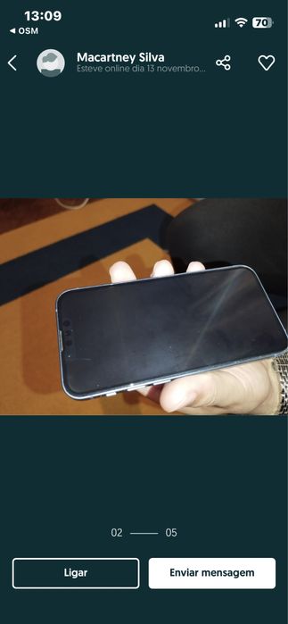 iPhone 13 mini with invoice, warranty, and original box64584680155009124