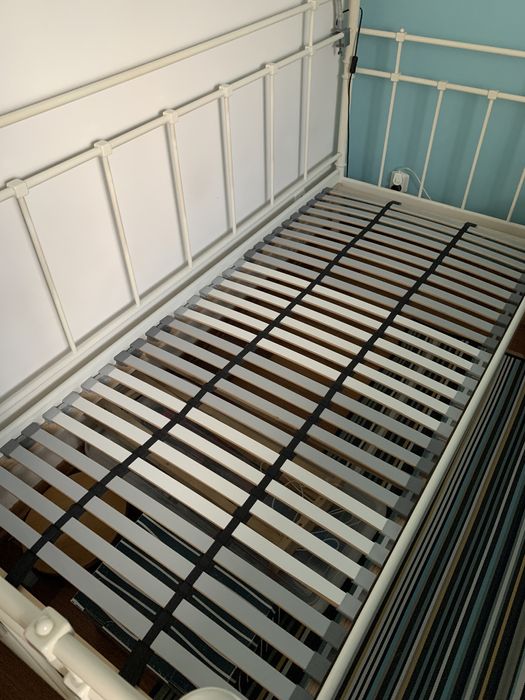 Ikea Tromsnes stylowe łóżko leżanka