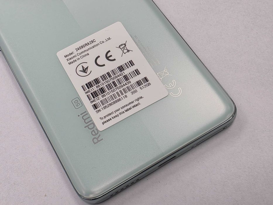 Xiaomi Redmi Note 14 PRO 5G Dual SIM/ 12GB/ 512GB/ Green/ Grade A-/ + ładowarka/ dystrybucja AZJA