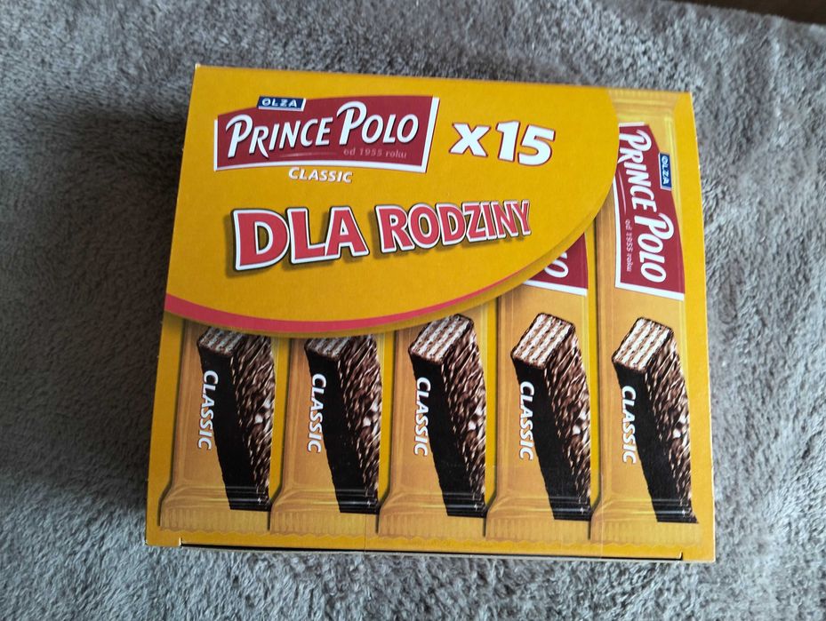 Czekoladki Kinder plus Prince polo