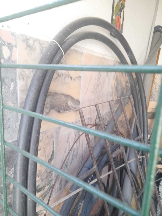 Tubos de rega em PVC