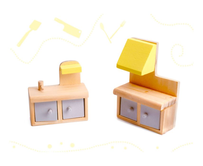 Dom Domek Dla Lalek Drewniany + Mebelki Dla Dzieci Na Prezent *okazja*